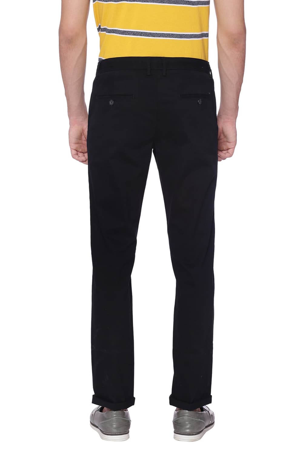 BASICS SKINNY FIT STRETCH TROUSER