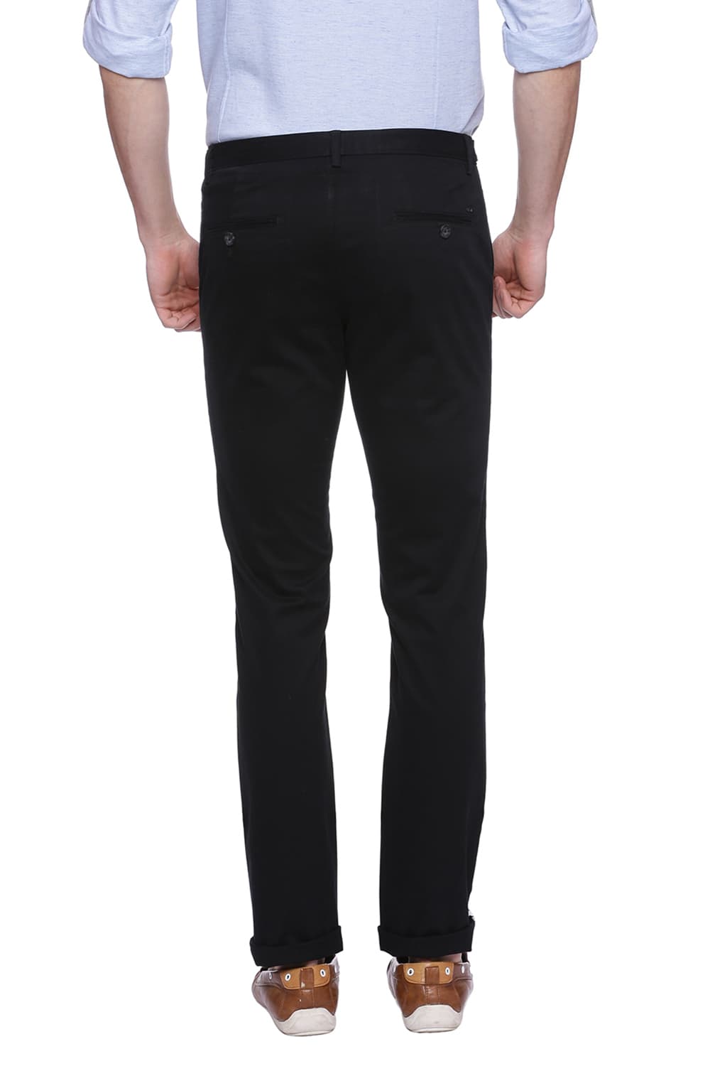 BASICS SKINNY FIT STRETCH TROUSER