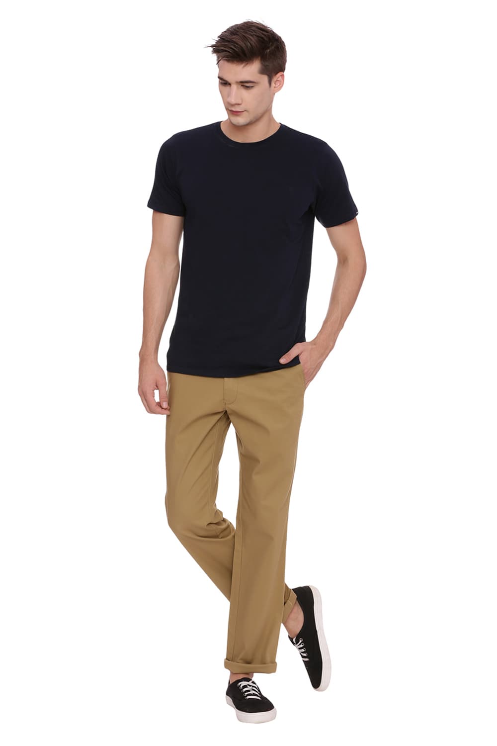 BASICS SKINNY FIT STRETCH TROUSER