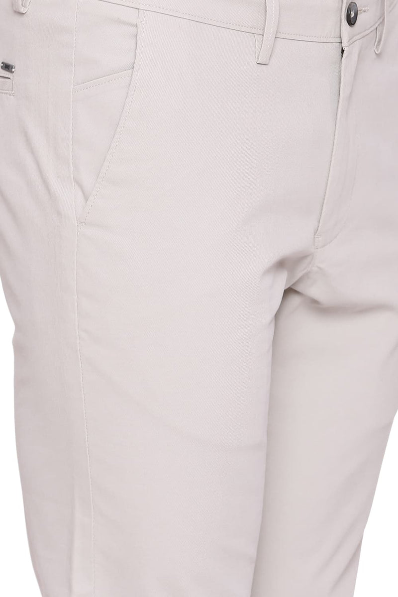 BASICS TAPERED FIT STRETCH TROUSER