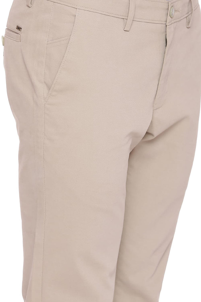 BASICS TAPERED FIT STRETCH TROUSER