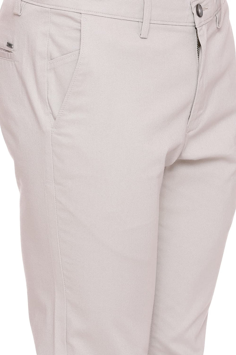 BASICS TAPERED FIT STRETCH TROUSER