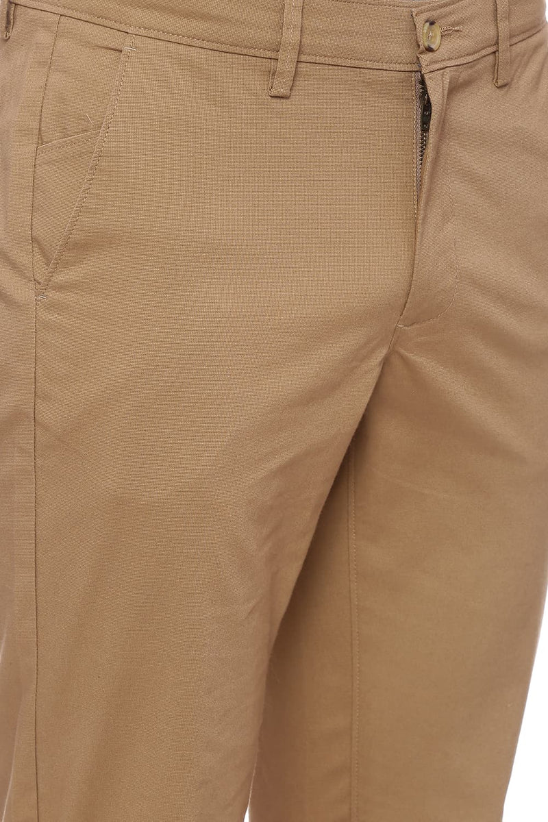 BASICS TAPERED FIT STRETCH TROUSER