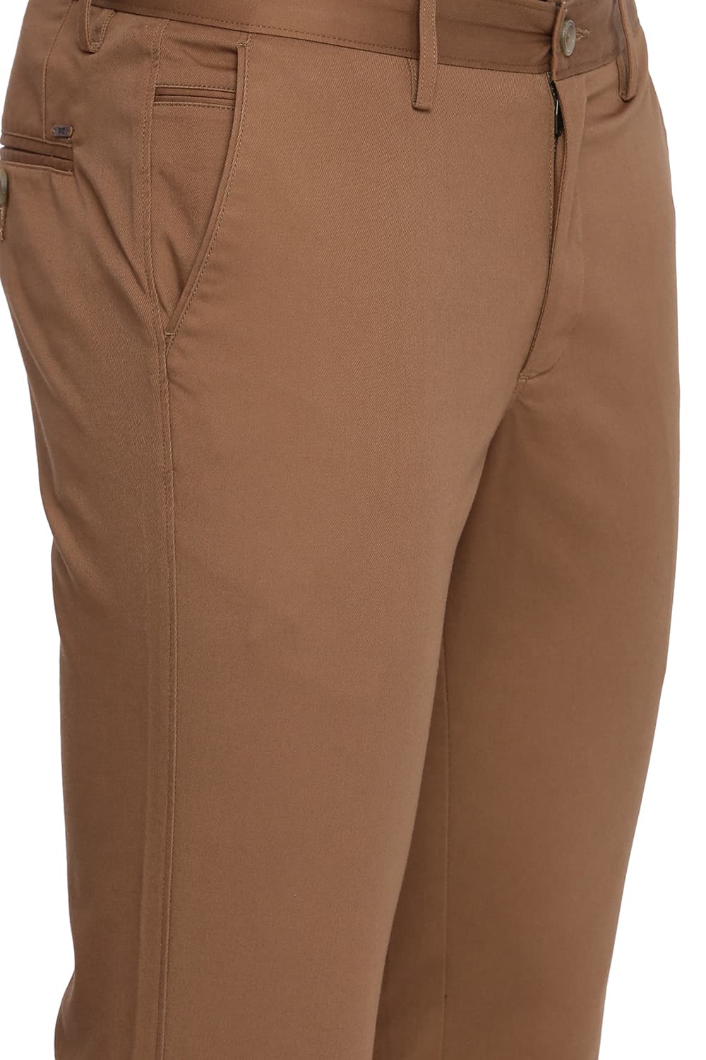 BASICS TAPERED FIT STRETCH TROUSER