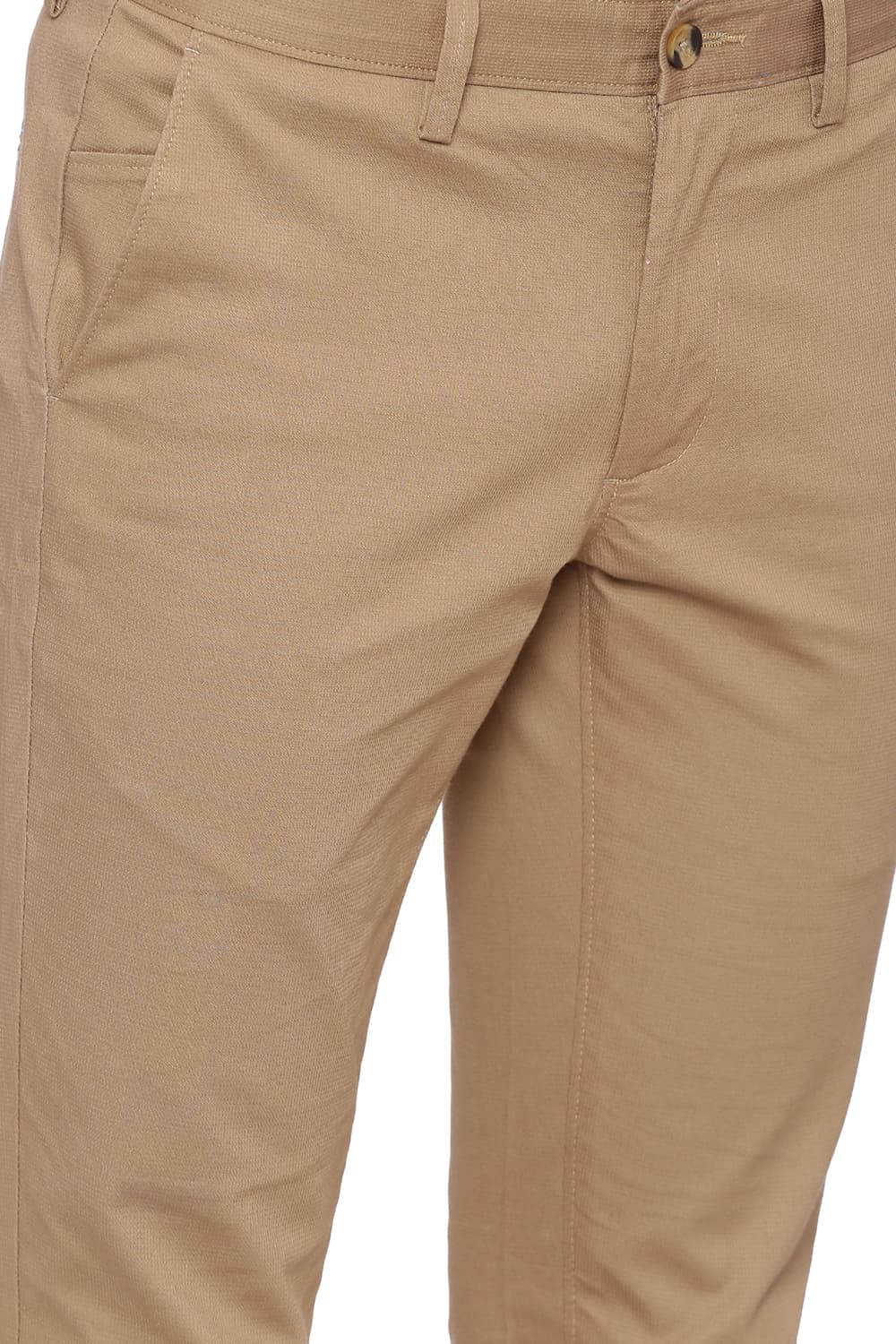 BASICS TAPERED FIT STRETCH TROUSER