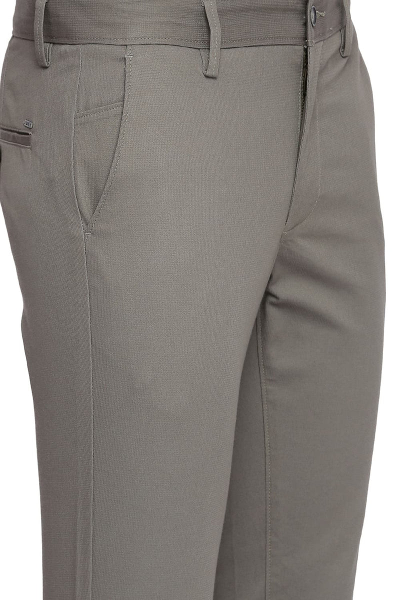 BASICS TAPERED FIT STRETCH TROUSER