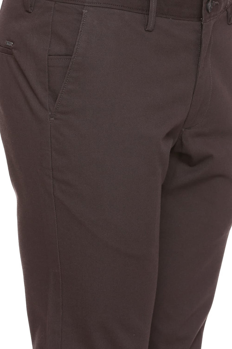 BASICS TAPERED FIT STRETCH TROUSER