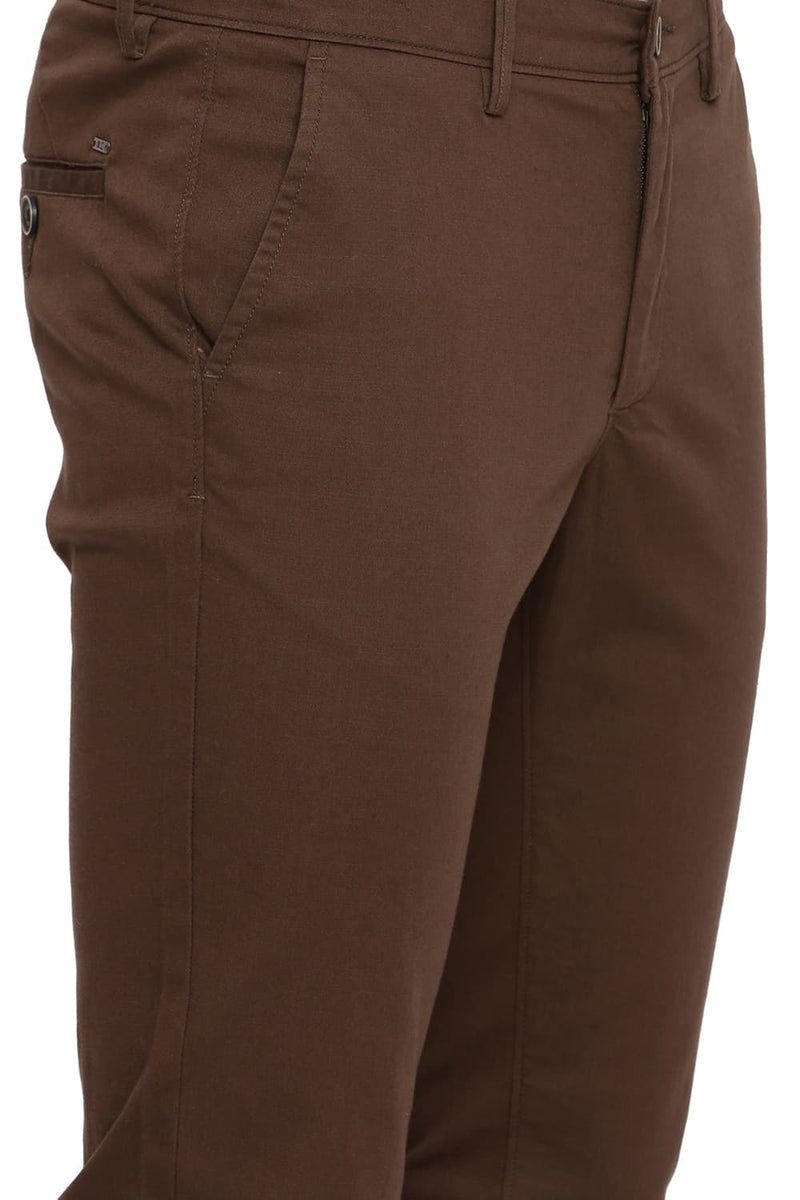 BASICS TAPERED FIT STRETCH TROUSER