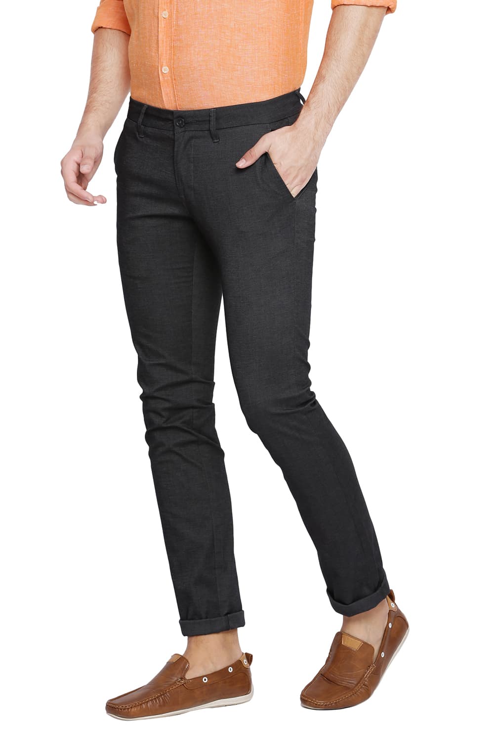 BASICS SKINNY FIT STRETCH TROUSER