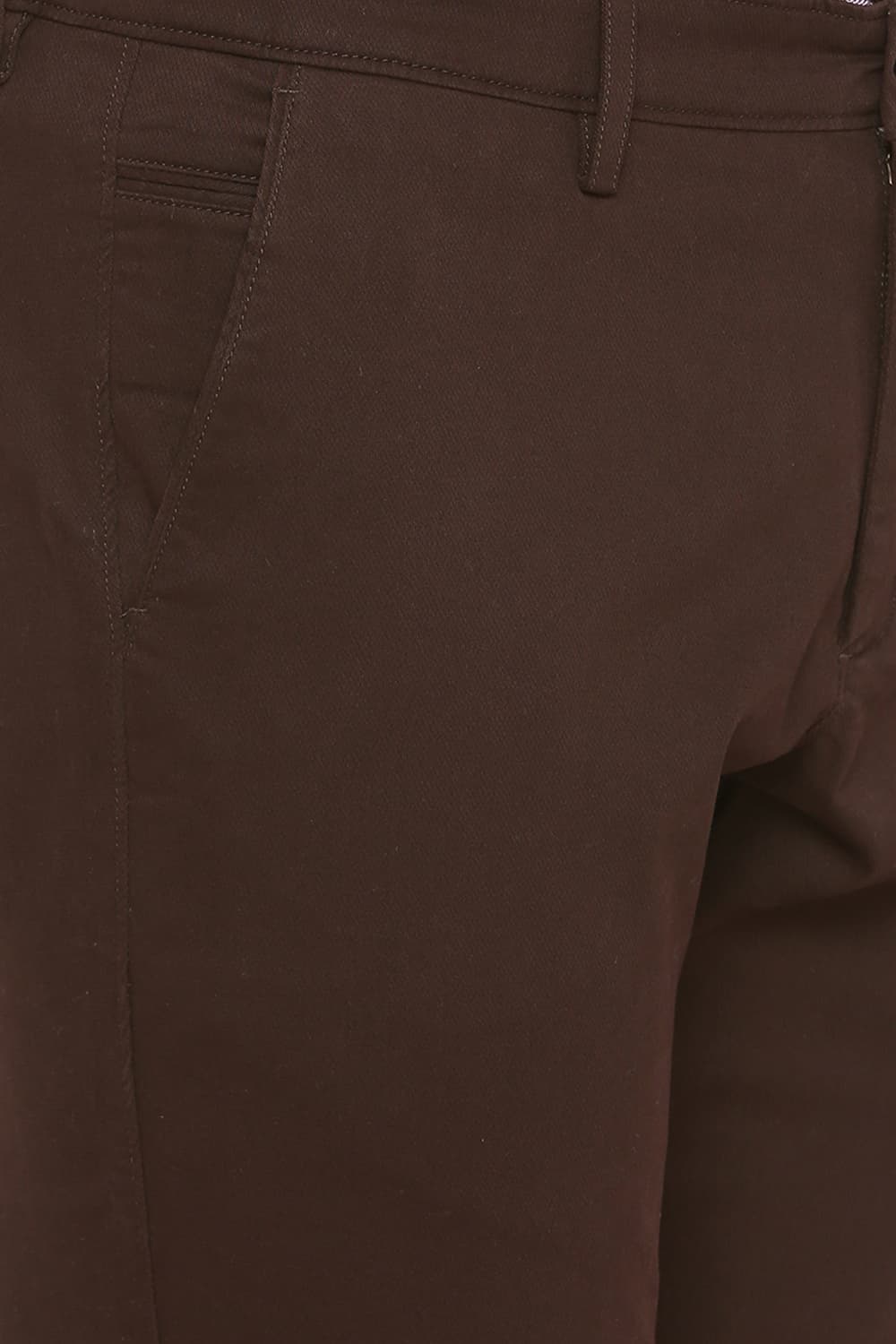 BASICS TAPERED FIT STRETCH TROUSER