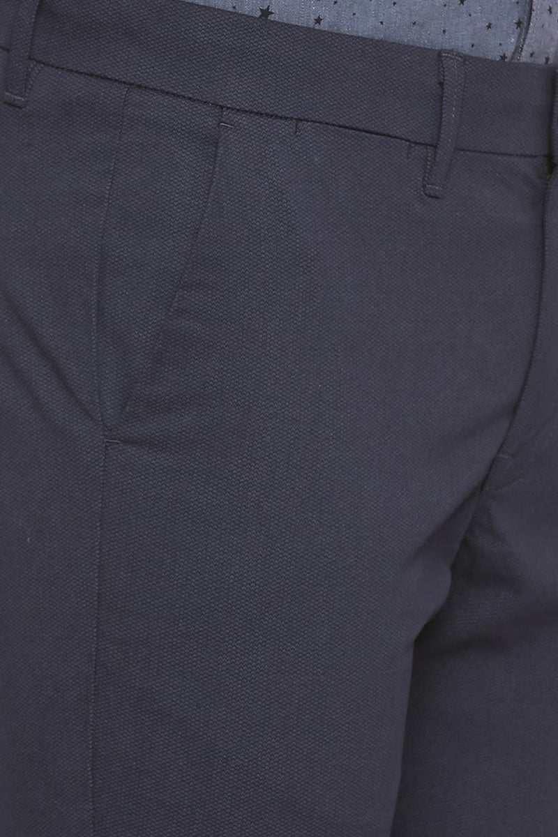 BASICS TAPERED FIT STRETCH TROUSER