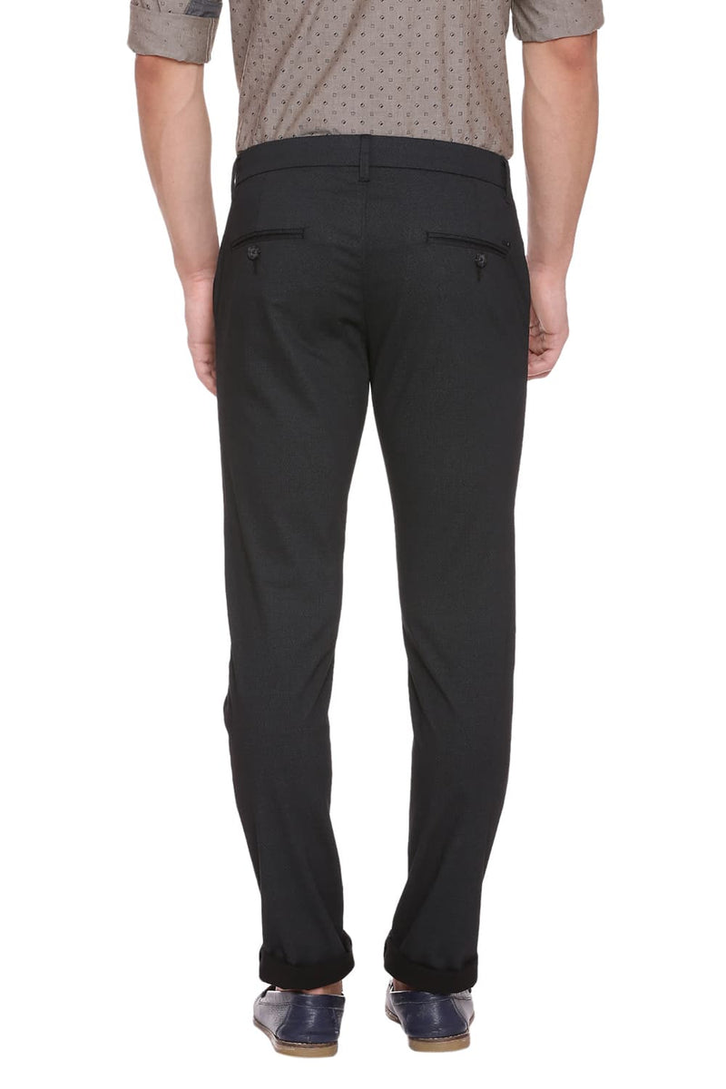 BASICS TAPERED FIT STRETCH TROUSER