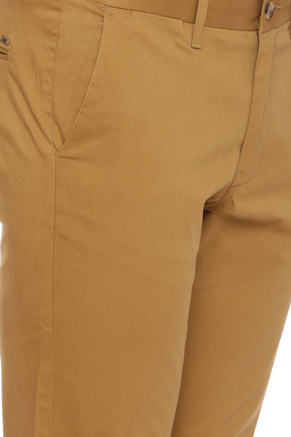 BASICS TAPERED FIT STRETCH TROUSER