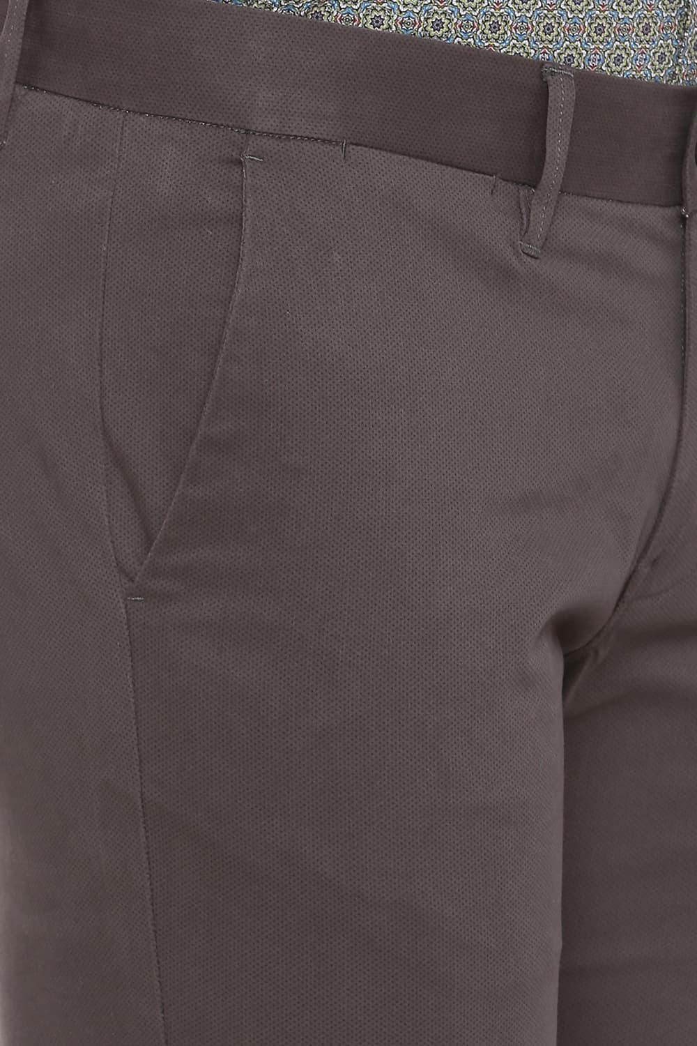 BASICS TAPERED FIT STRETCH TROUSER