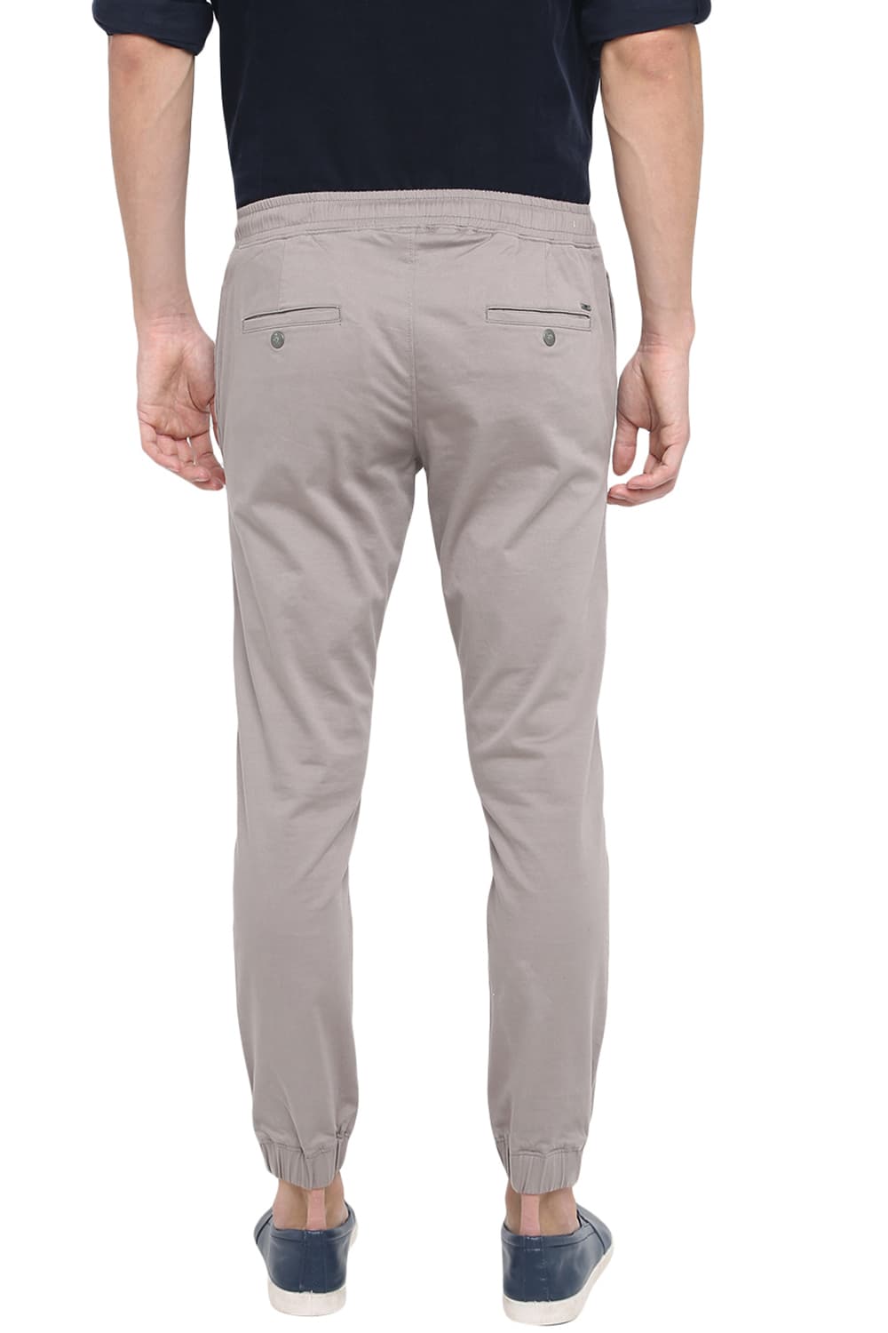 BASICS JOGGER FIT STRETCH TROUSER