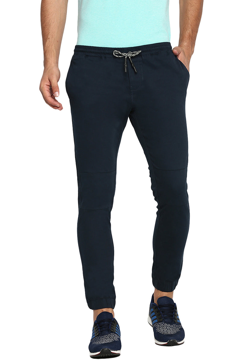 BASICS JOGGER FIT STRETCH TROUSER