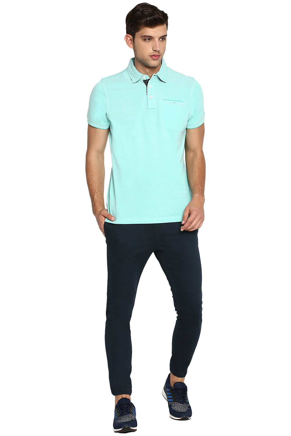 BASICS JOGGER FIT STRETCH TROUSER