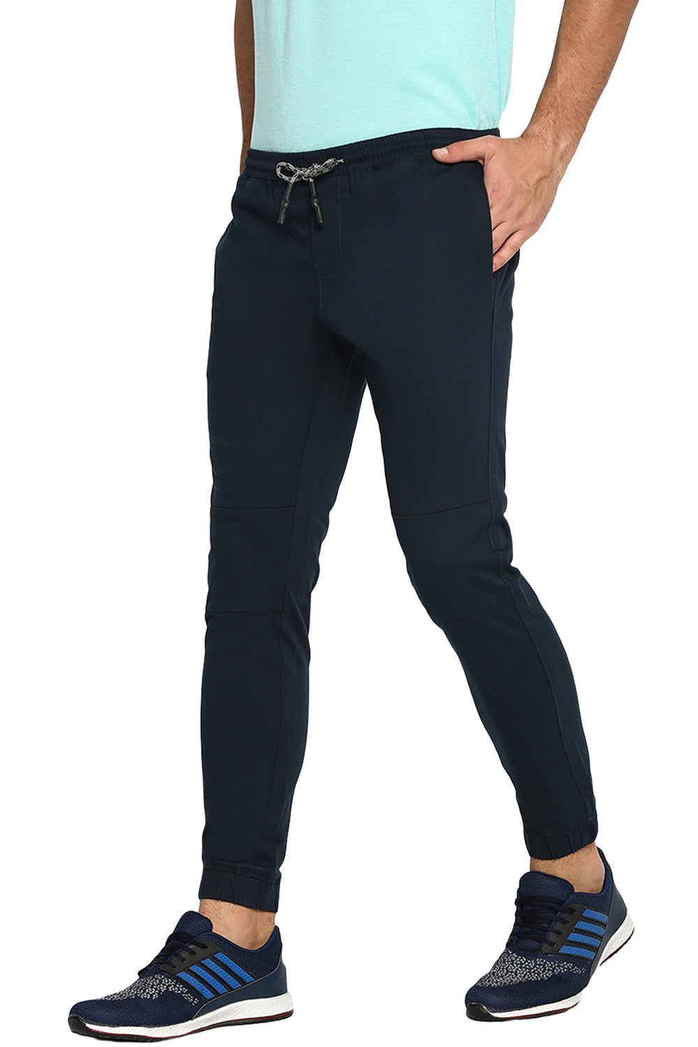 BASICS JOGGER FIT STRETCH TROUSER