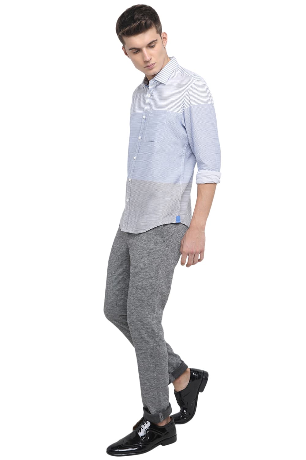 BASICS TAPERED FIT KNIT TROUSER