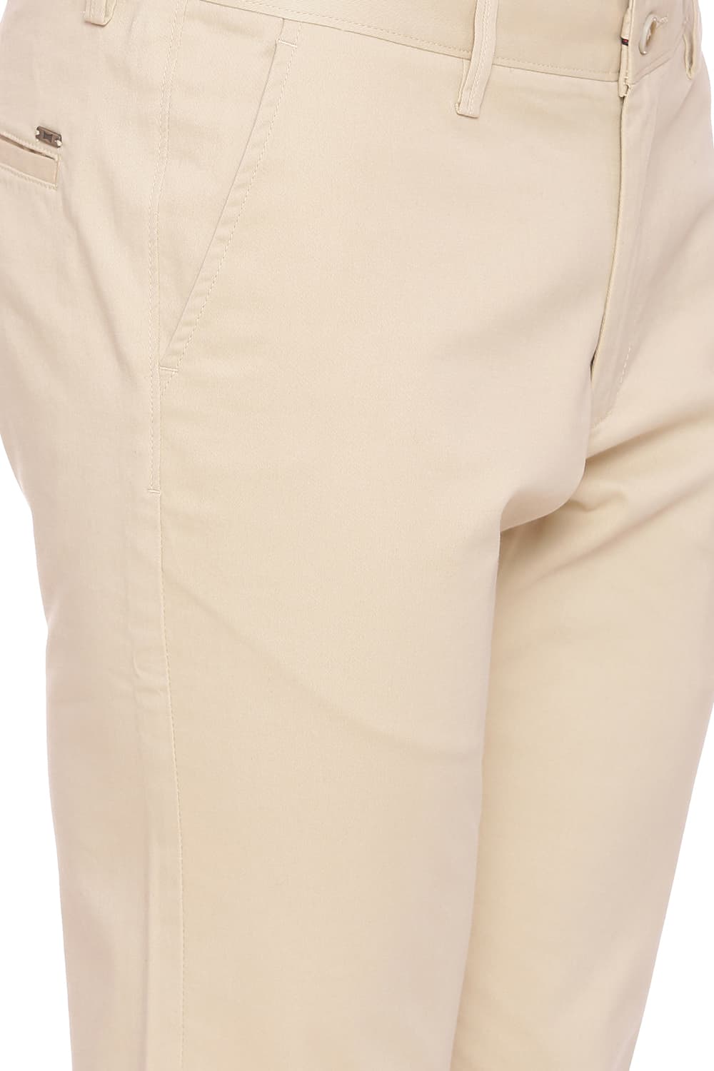 BASICS TAPERED FIT STRETCH TROUSER