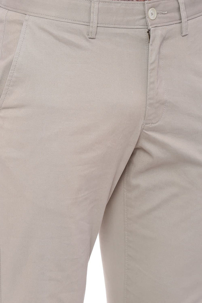 BASICS TAPERED FIT STRETCH TROUSER