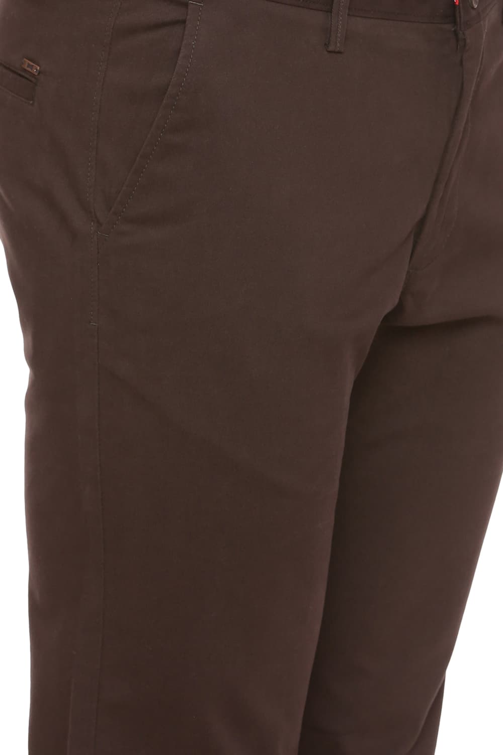 BASICS TAPERED FIT STRETCH TROUSER