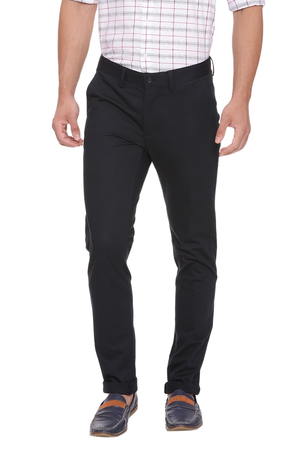 BASICS SKINNY FIT STRETCH TROUSER