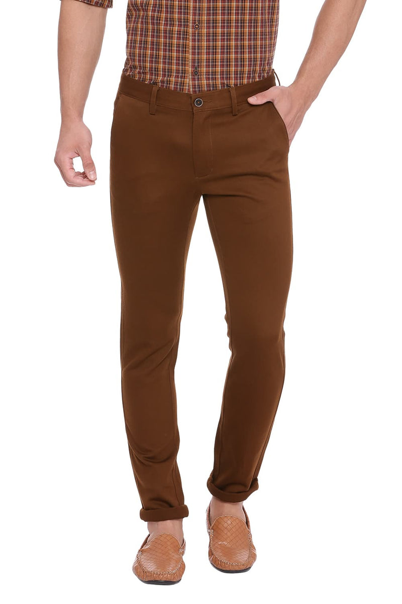 BASICS SKINNY FIT STRETCH TROUSER