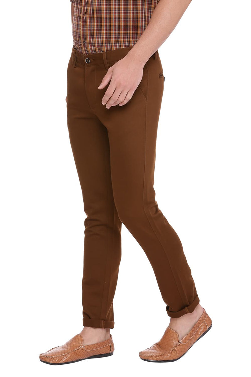 BASICS SKINNY FIT STRETCH TROUSER