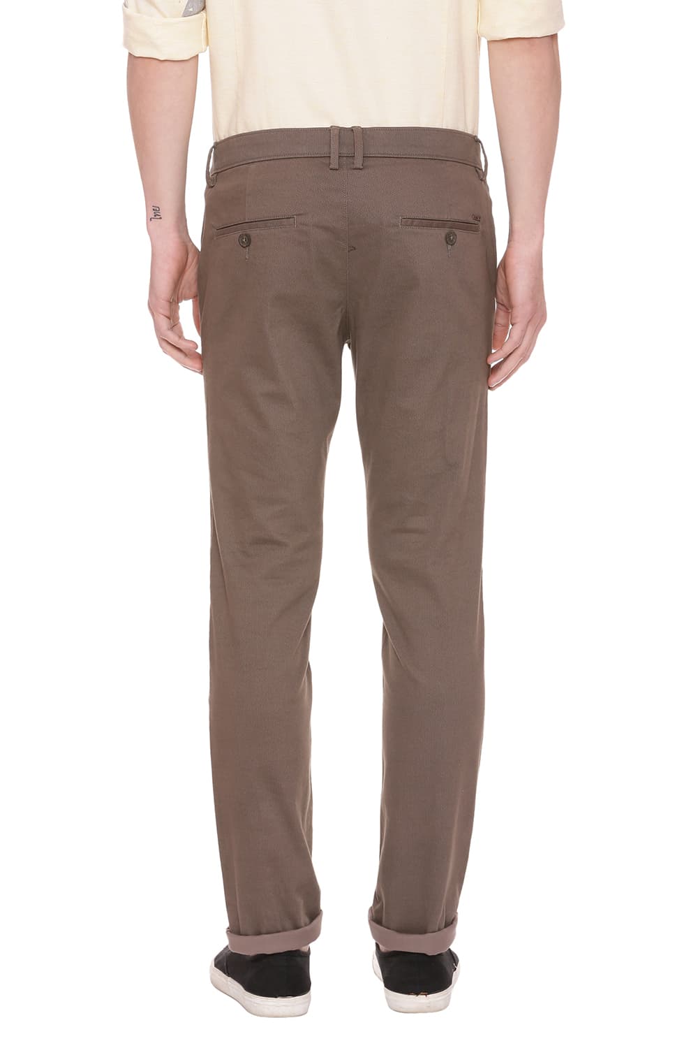 BASICS SKINNY FIT STRETCH TROUSER