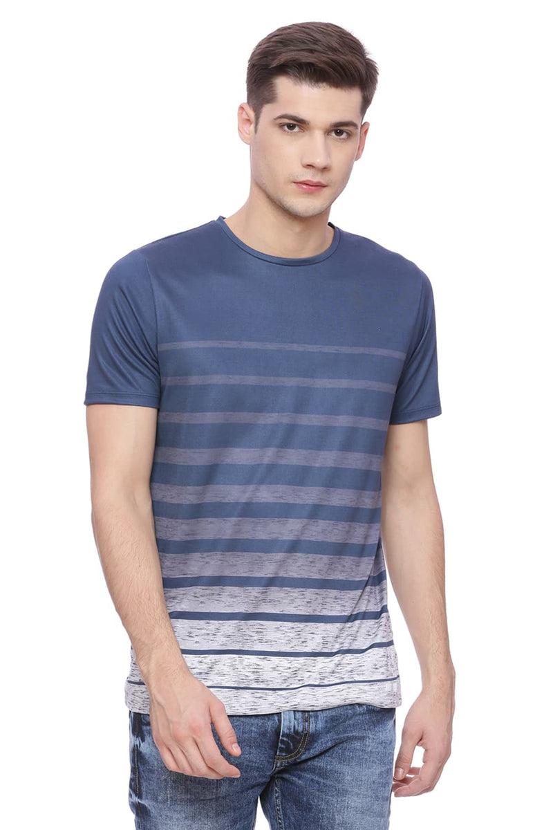 BASICS MUSCLE FIT CREW NECK T SHIRT