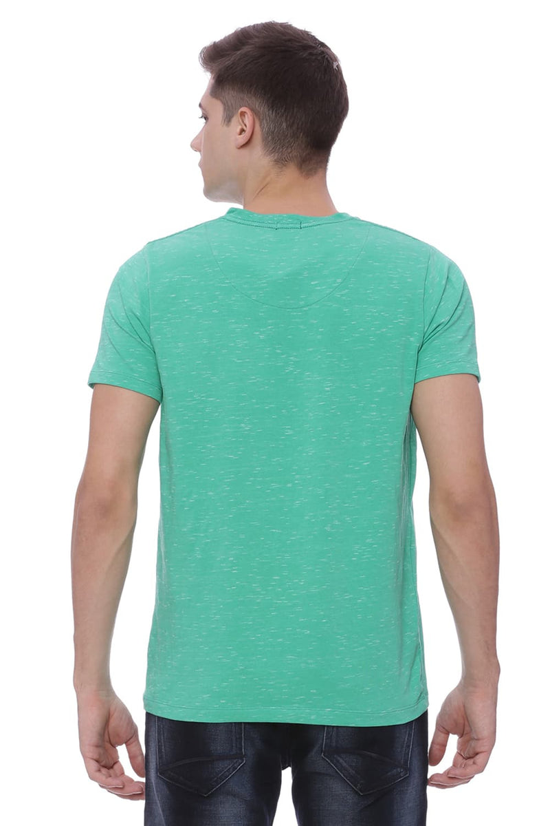 BASICS MUSCLE FIT V NECK T SHIRT