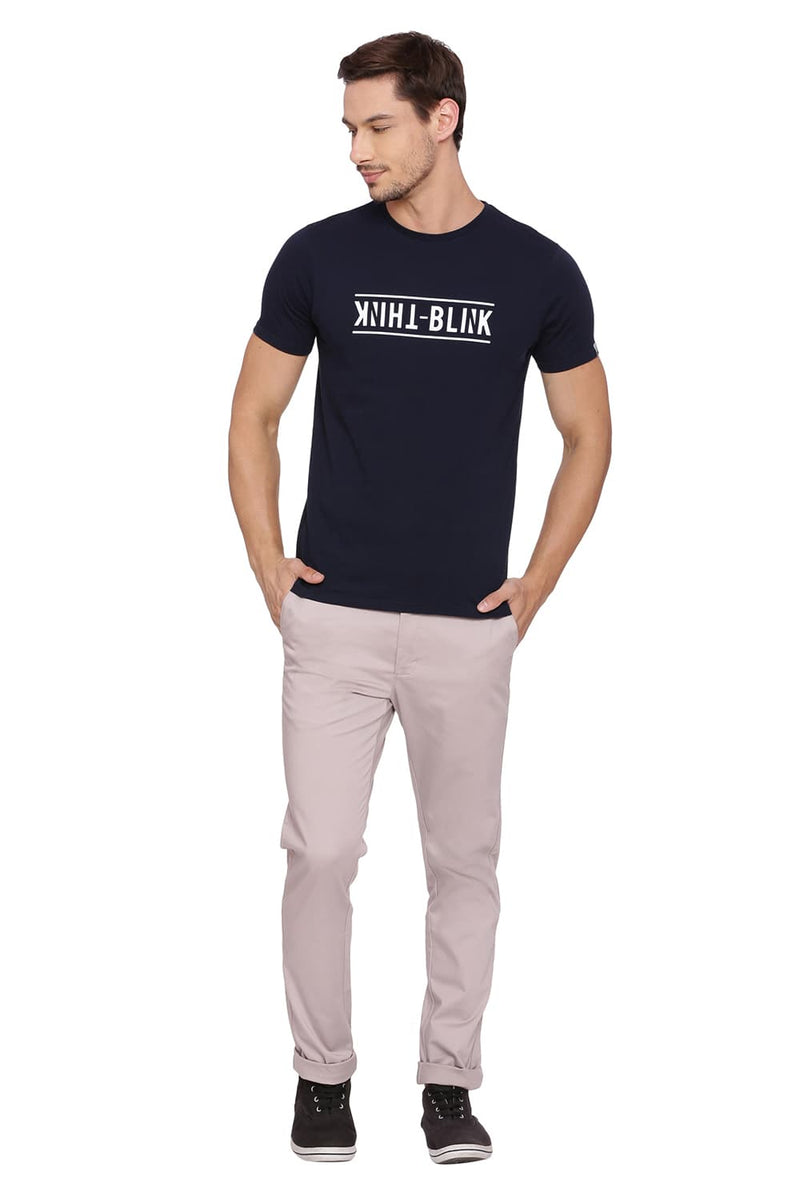 BASICS MUSCLE FIT CREW NECK T SHIRT