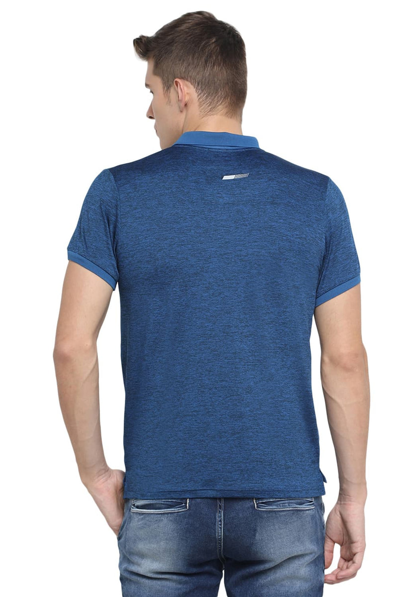 BASICS MUSCLE FIT POLO T SHIRT