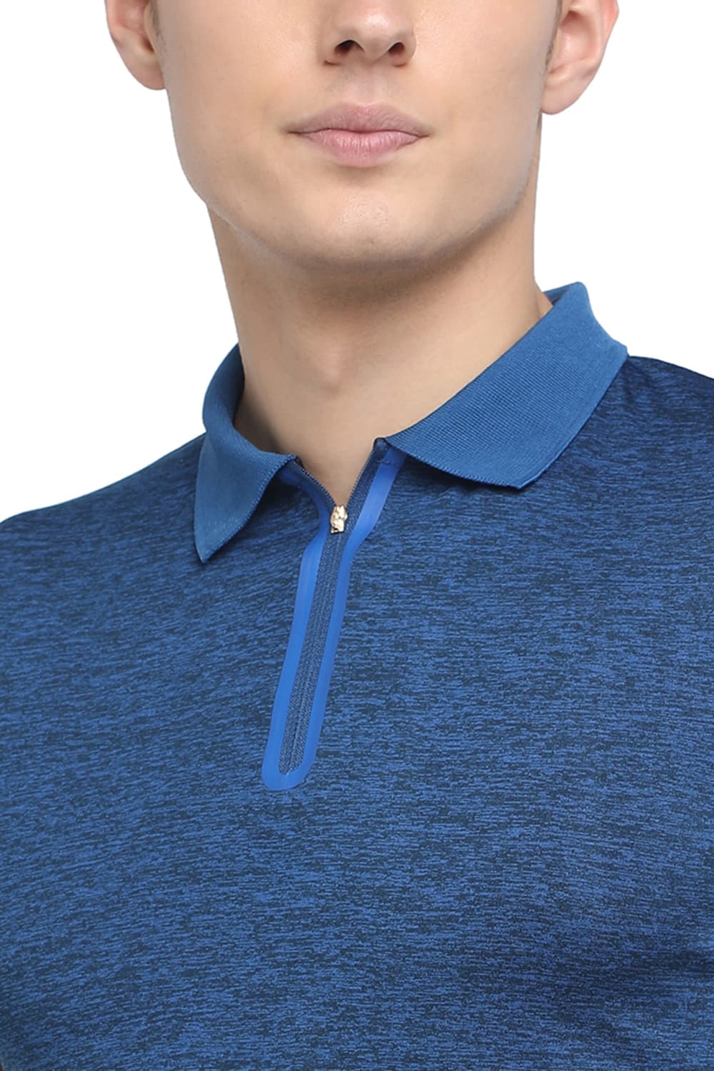 BASICS MUSCLE FIT POLO T SHIRT