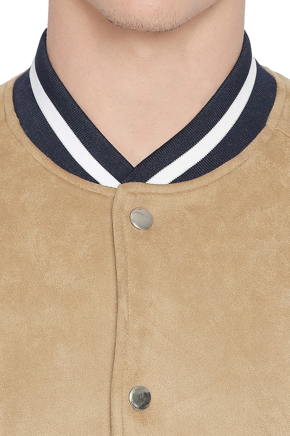 BASICS COMFORT FIT NO FILL SUEDE JACKET