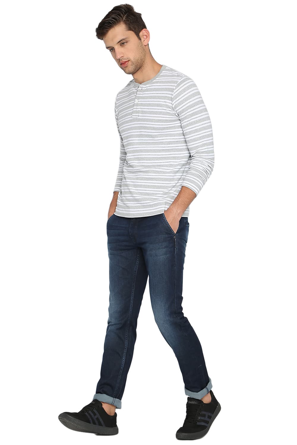 BASICS TORQUE FIT STRETCH JEANS