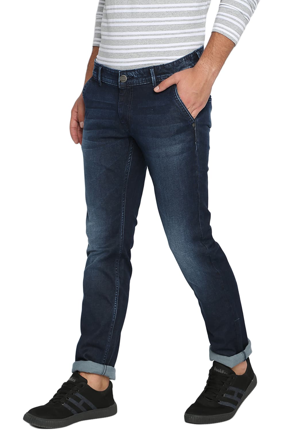 BASICS TORQUE FIT STRETCH JEANS