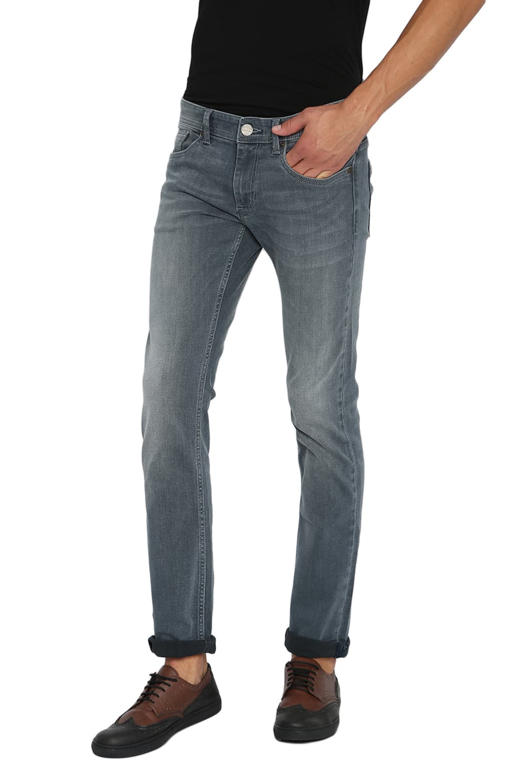 BASICS TORQUE FIT STRETCH JEANS