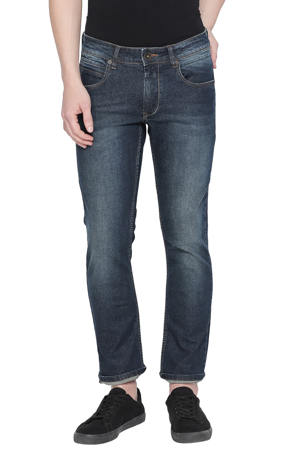 BASICS TORQUE FIT TINTED STRETCH JEAN