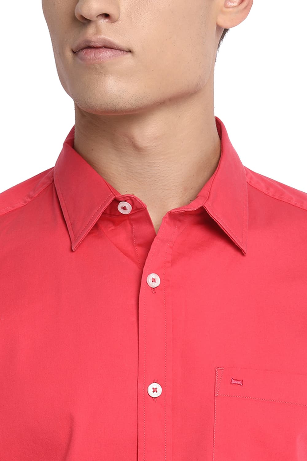 BASICS SLIM FIT STRETCH SHIRT