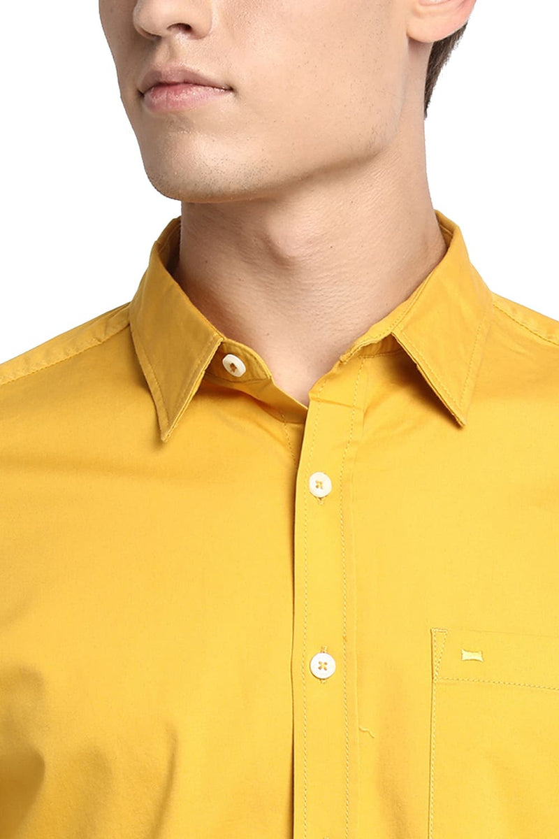 BASICS SLIM FIT STRETCH SHIRT