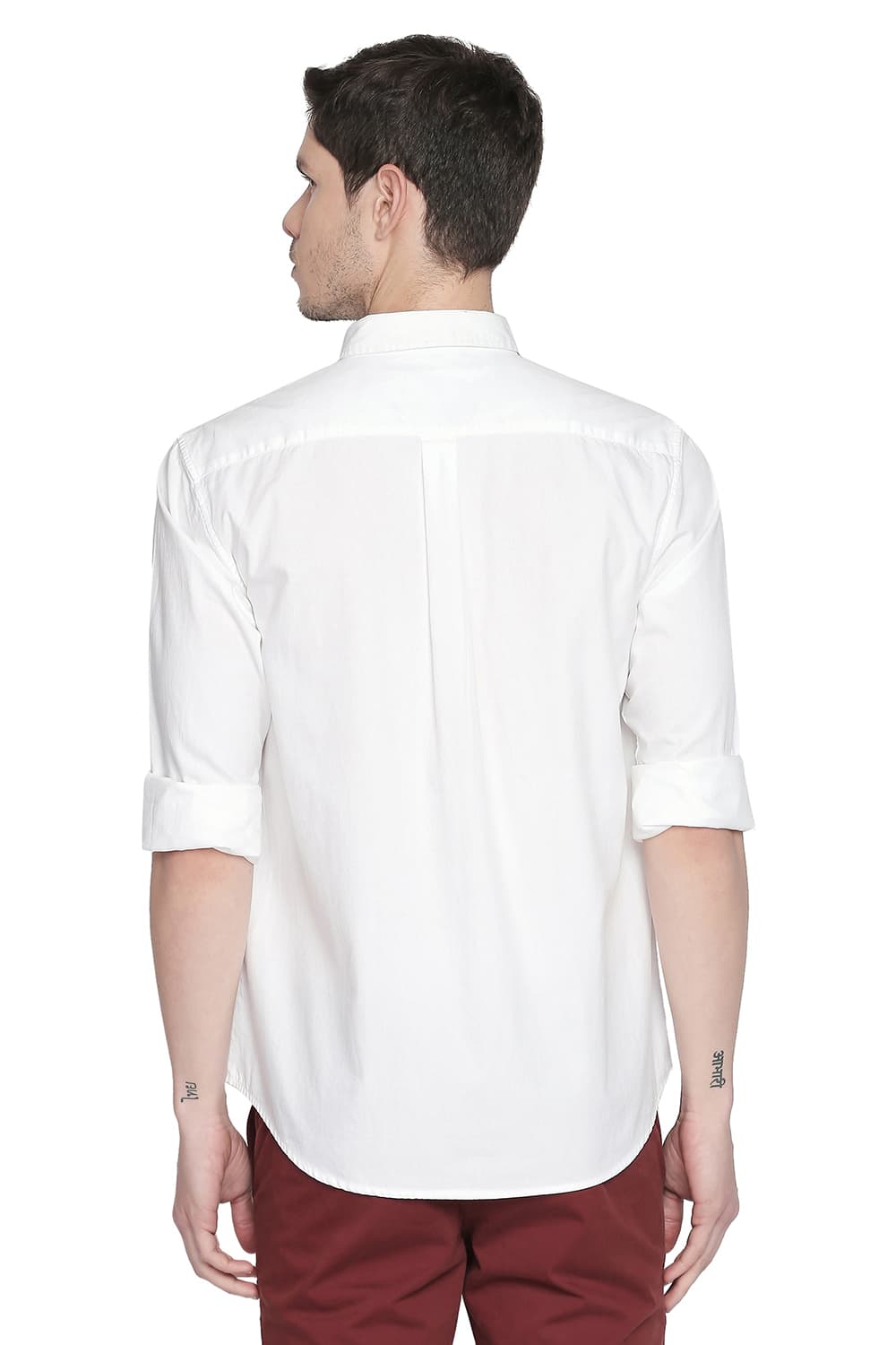 BASICS SLIM FIT OXFORD SHIRT