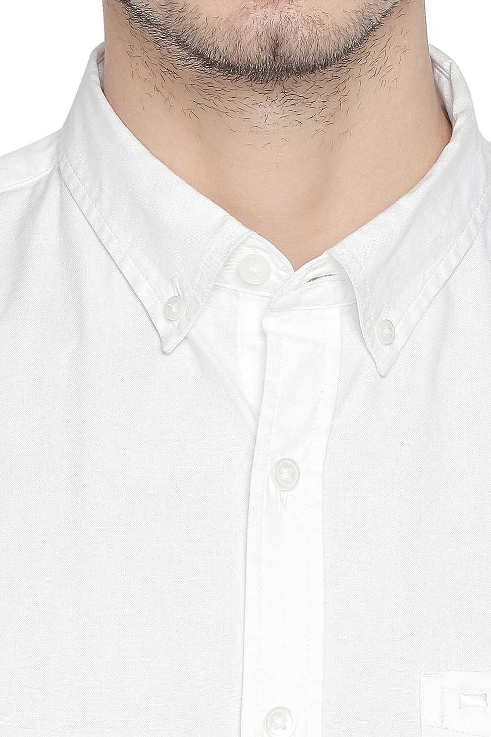 BASICS SLIM FIT OXFORD SHIRT