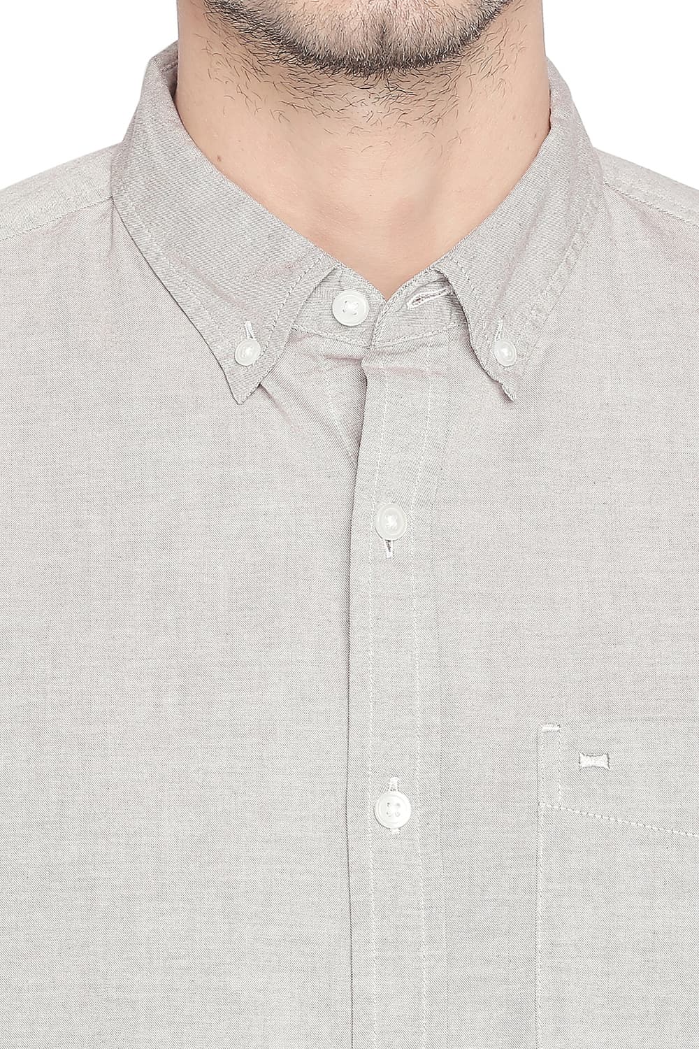 BASICS SLIM FIT OXFORD SHIRT