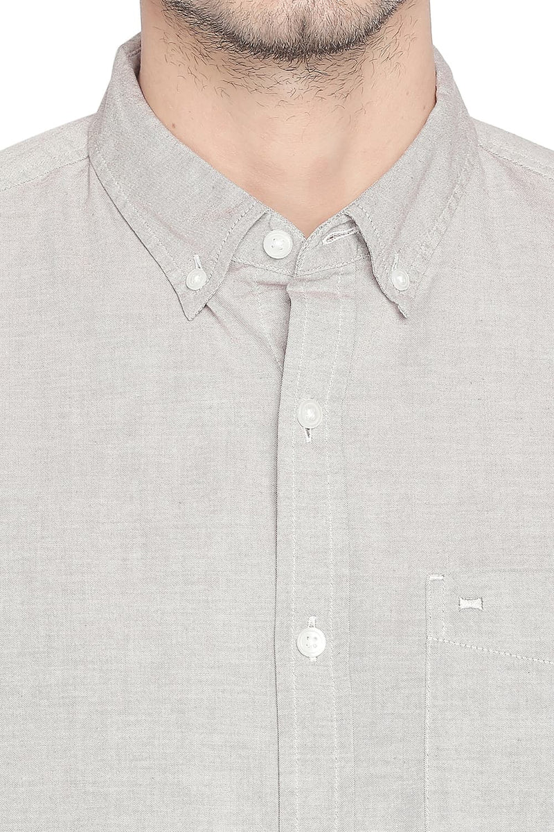 BASICS SLIM FIT OXFORD SHIRT