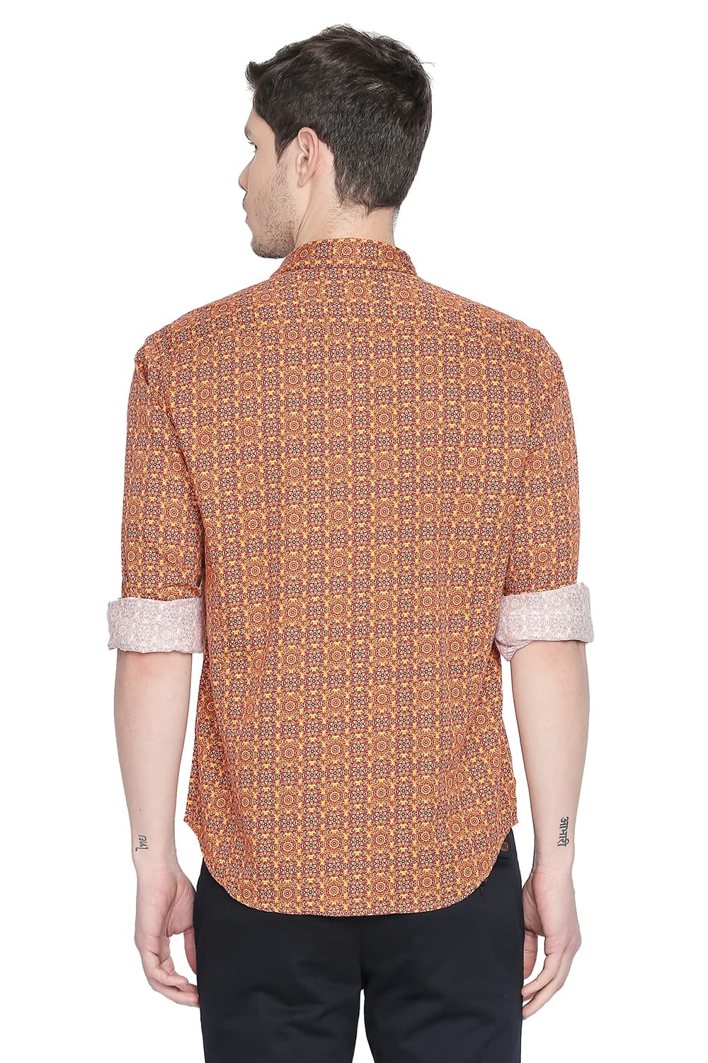 BASICS SLIM FIT DIGITAL PRINTED SHIRTS