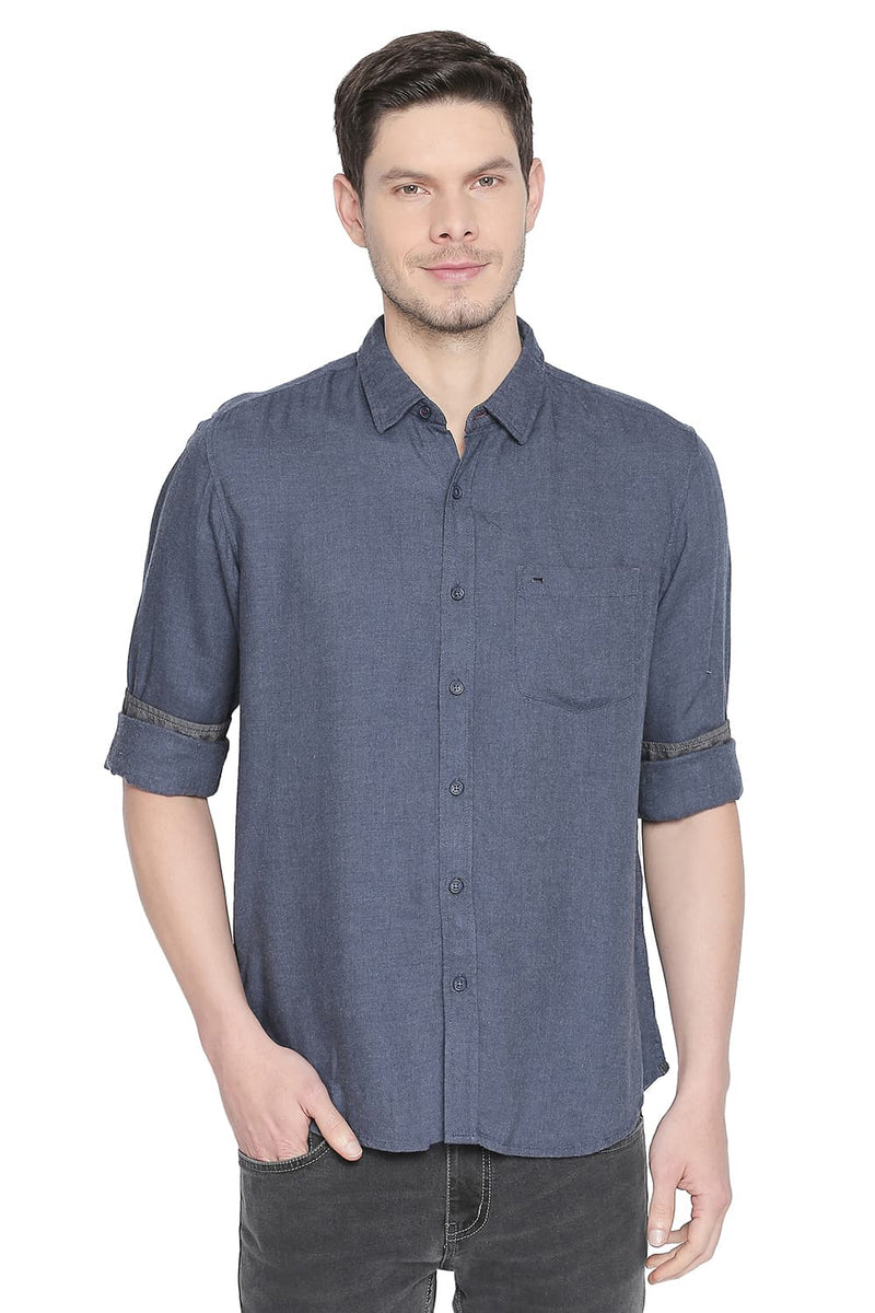 BASICS SLIM FIT SHIRT