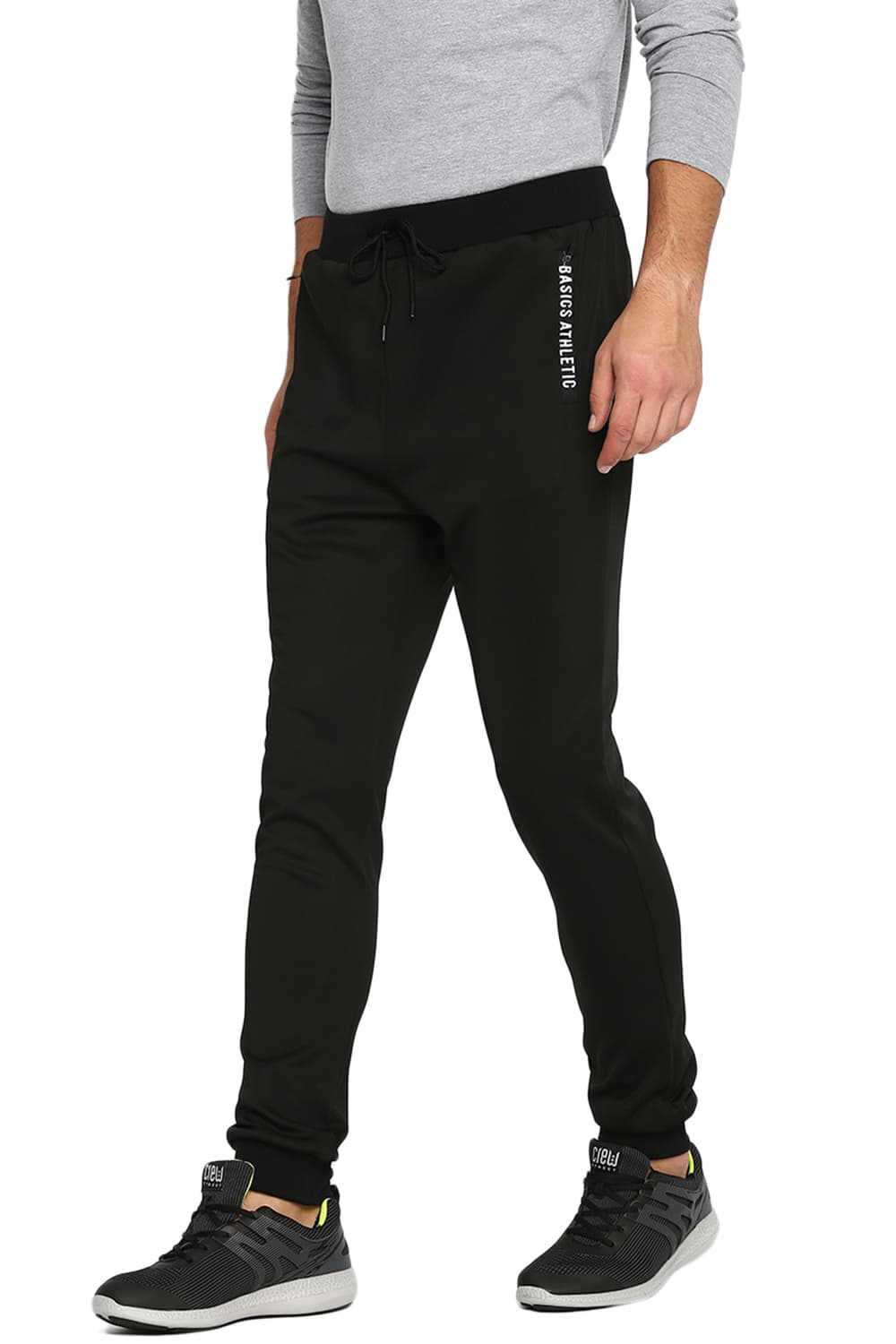 BASICS JOGGER FIT KNITTED TRACK PANT