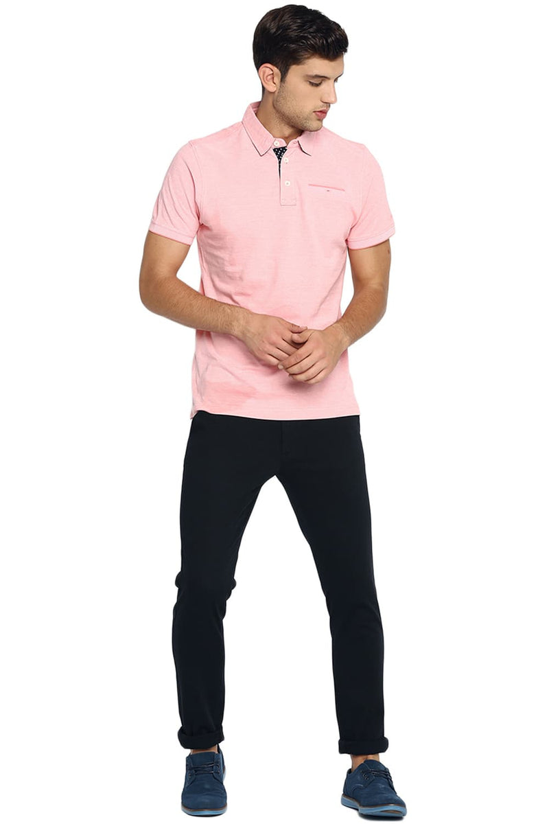 BASICS TAPERED FIT STRETCH TROUSER